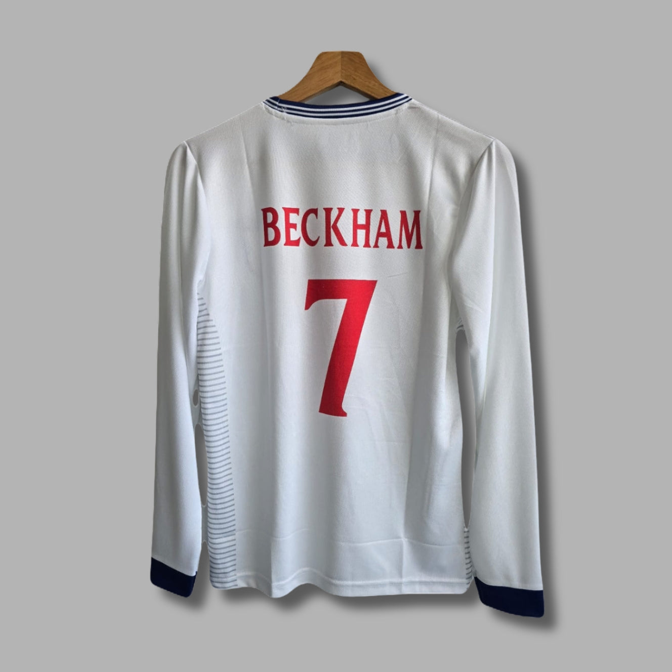 England 2000-01 Home Beckham Full Sleeve Embroidery - P645 | Jersey Kada