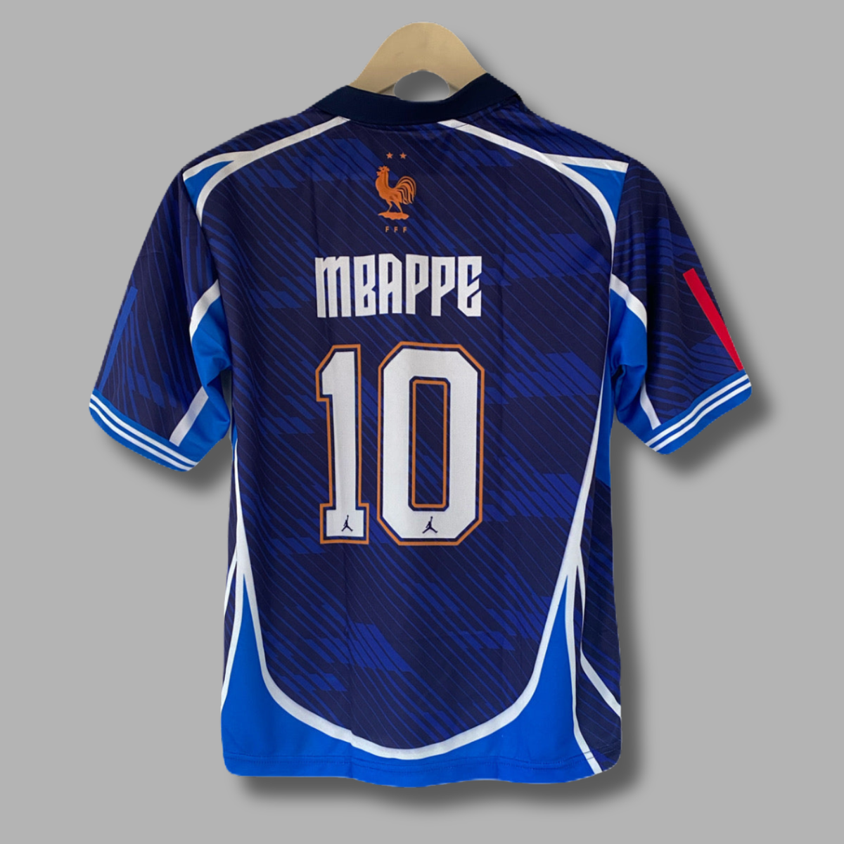 Mbappe France Five sleeve Collar Sublimation jersey- P2205 | Jersey Kada