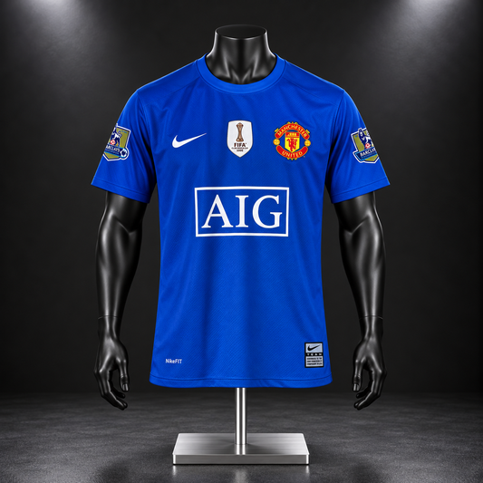 Man United 2008/09 Ronaldo Third Half Sleeve Sublimation P353 | Jersey Kada