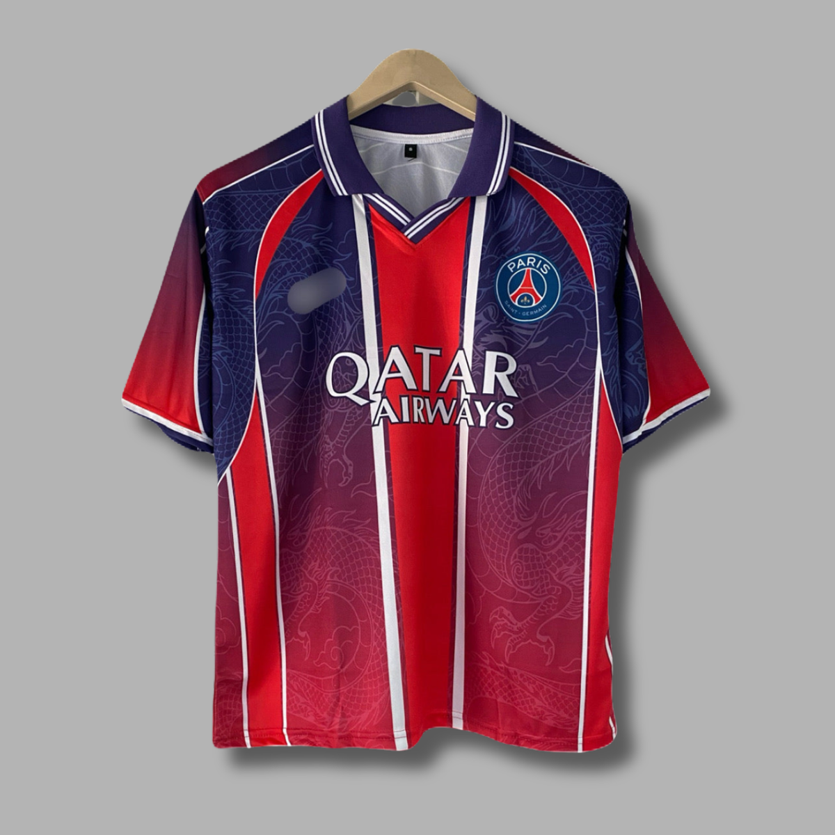 Neymar PSG kit Five sleeve Collar Sublimation - P2546 | Jersey Kada