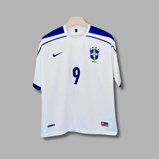 Brazil 2002 worldCup Ronaldo Third Five Sleeve Roundneck Sublimation P1581 | Jersey Kada