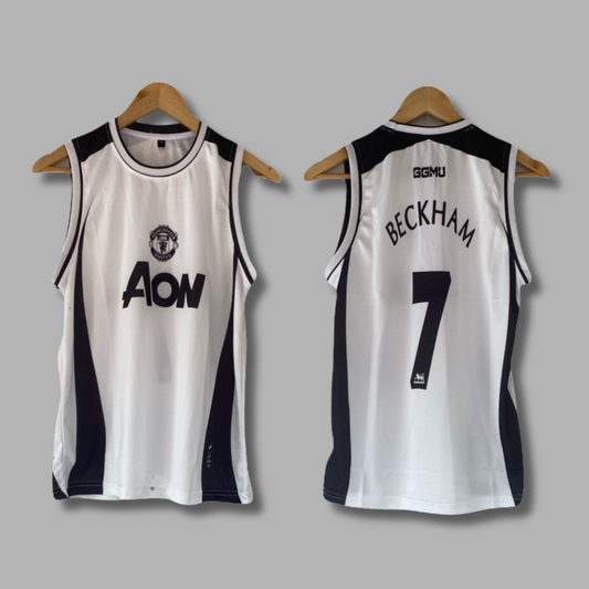 Beckham Manchester United Special Edition Sleeveless Bibs Sublimation - P2241 | Jersey Kada