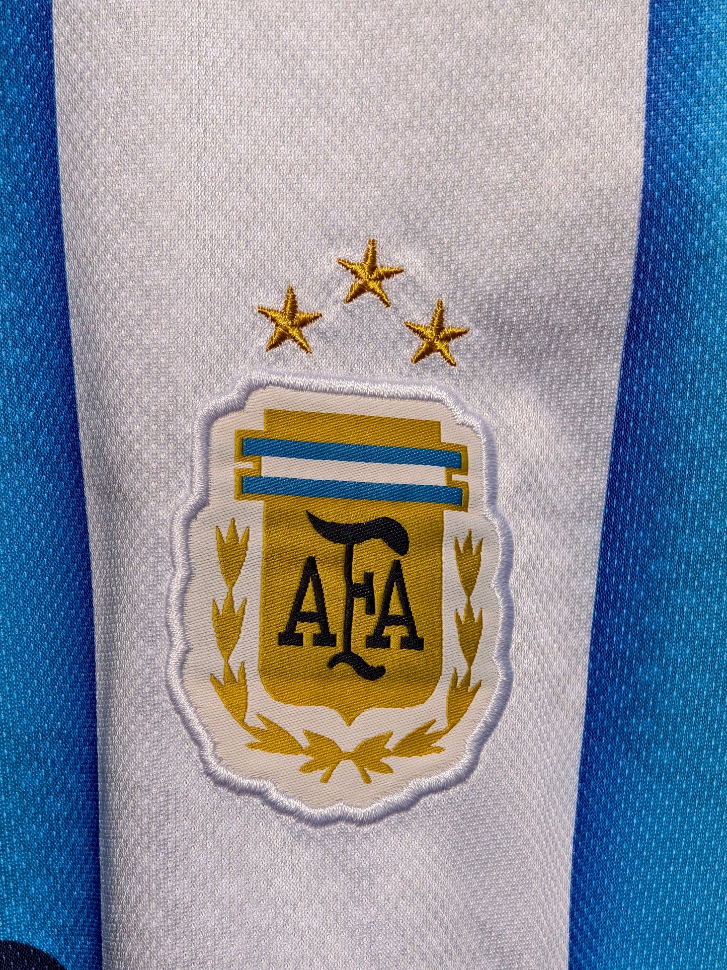 Argentina 2026 WorldCup Messi Half Sleeve Embroidery | Jersey Kada