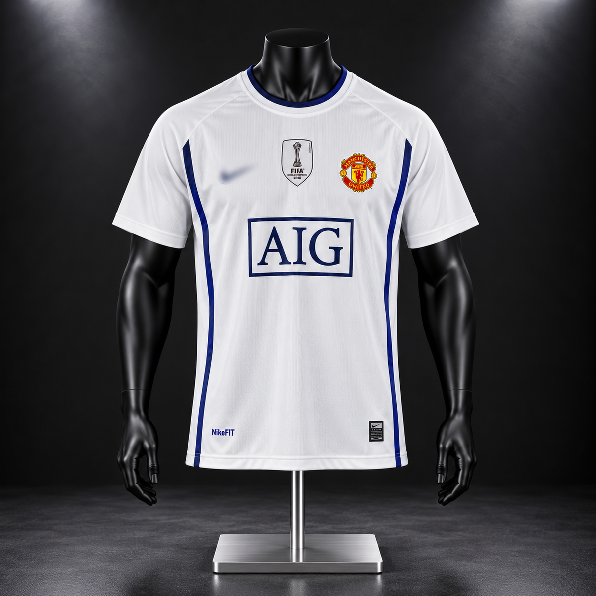 Manchester united Ronaldo half sleeve embroidery - P2729 | Jersey Kada