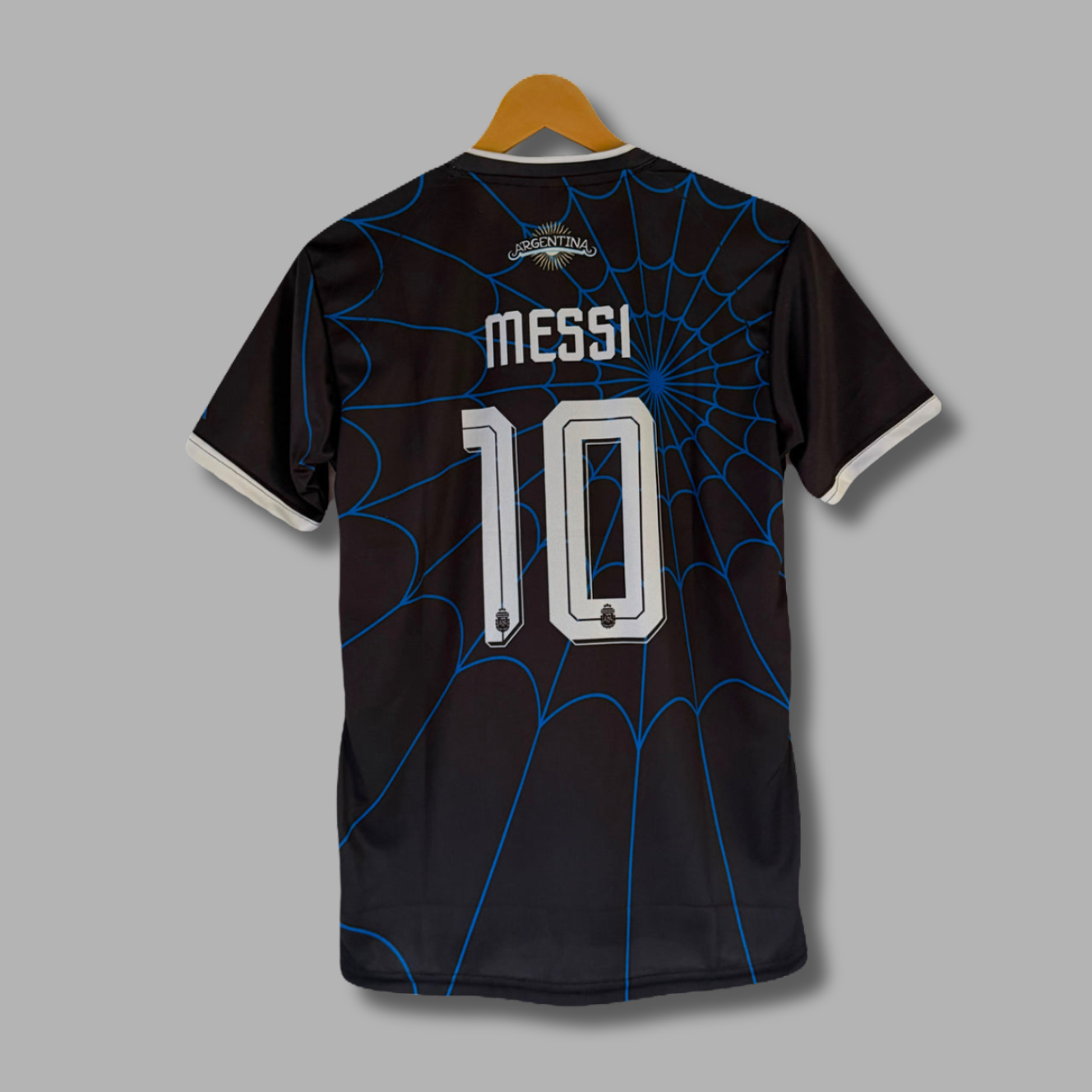 Messi Argentina 2026 SpiderMan Edition Half Sleeve Embroidery - P2378 | Jersey Kada