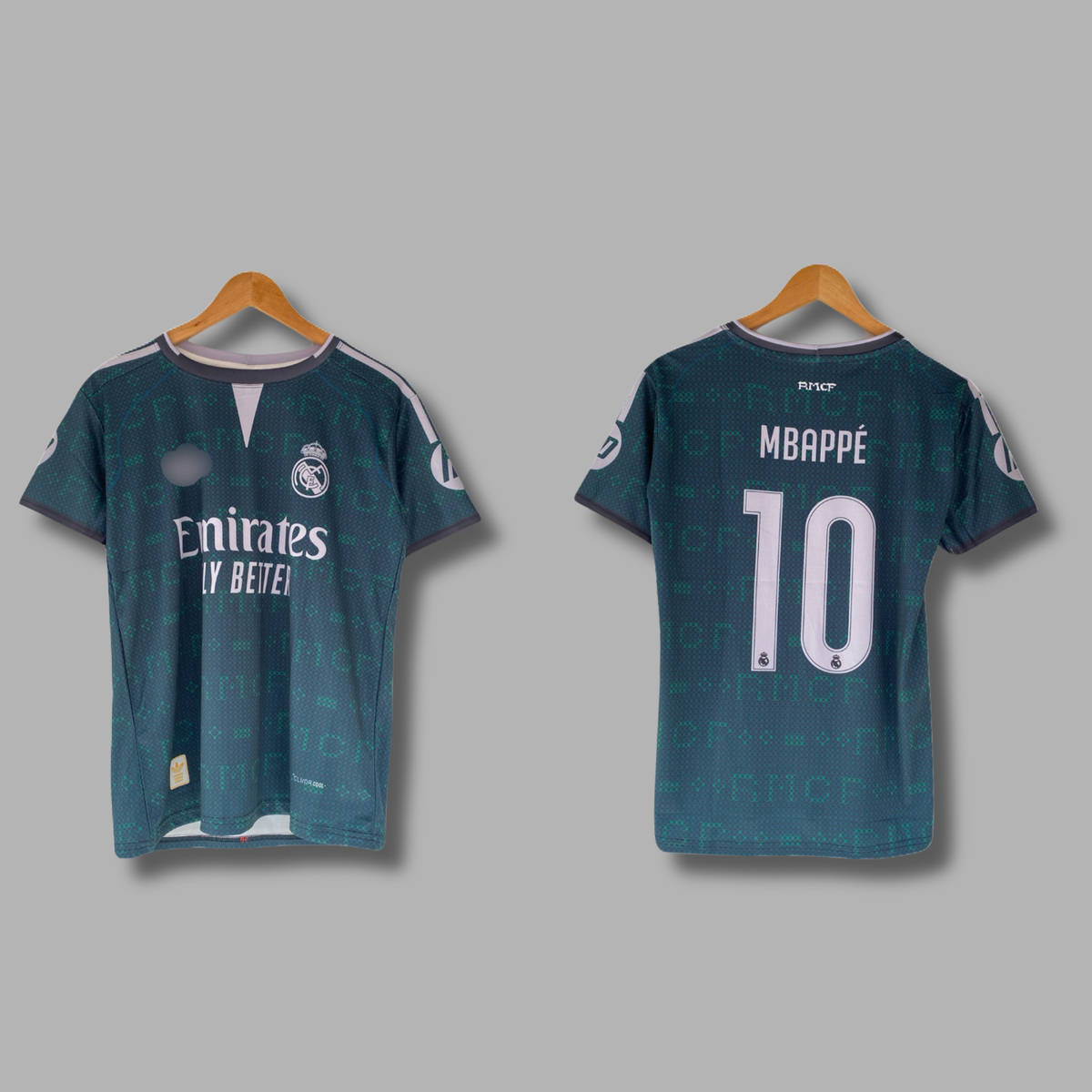 Mbappe Real Madrid away 2026/27 Half Sleeve sublimation jersey | Jersey Kada