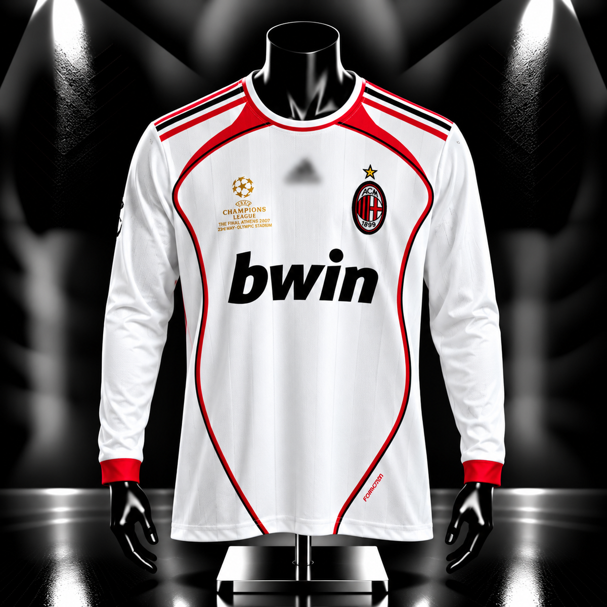 Ac Milan 2006/07 Maldini Final Edition Full Sleeve Embroidery P135 | Jersey Kada
