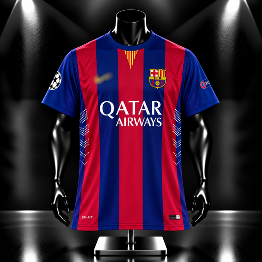 Neymar Barcelona 2014/15 home Kit Half Sleeve sublimation - P2159 | Jersey Kada