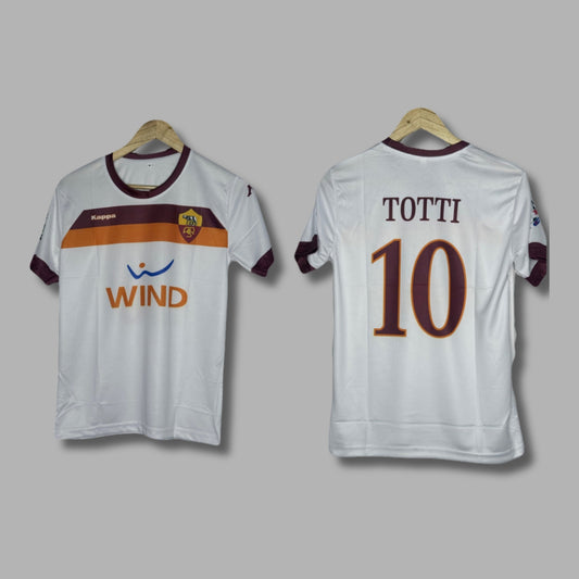 As Roma 2009-10 Away Kit Totti Half Sleeve Sublimation - P865 | Jersey Kada