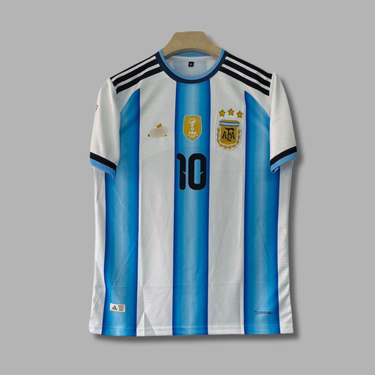 Argentina 2026 WorldCup Home Messi Half Sleeve Embroidery | Jersey Kada