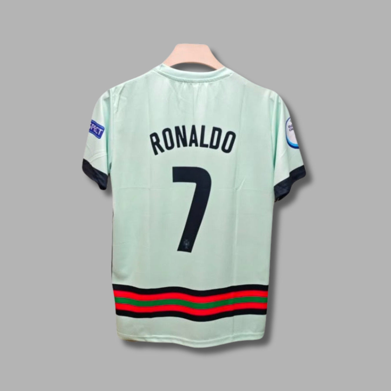 Portugal 2021/22 away jersey Ronaldo Half Sleeve Sublimation - P574 | Jersey Kada