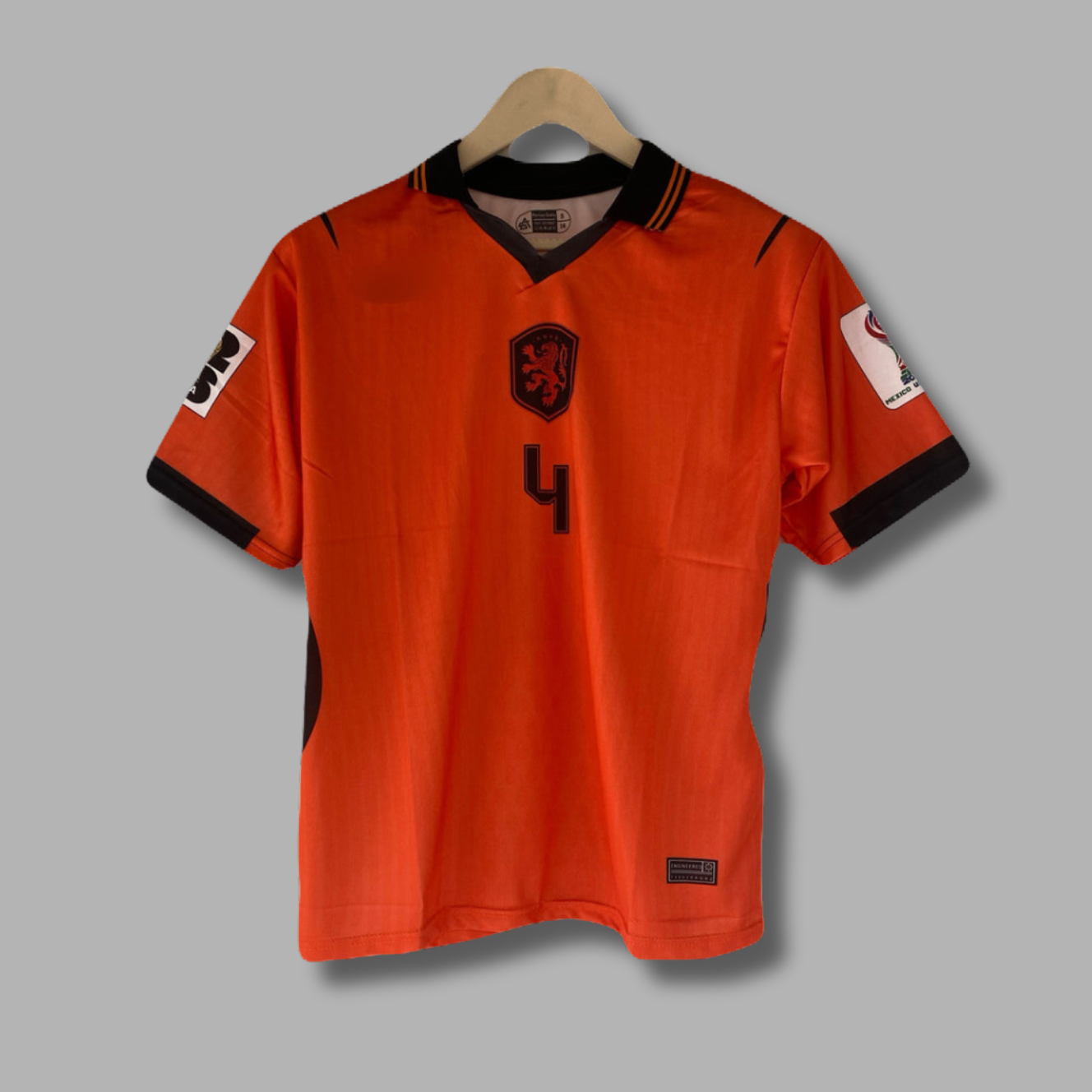 Van Dijk Netherlands Five Sleeve Collar Sublimation- P2248 | Jersey Kada
