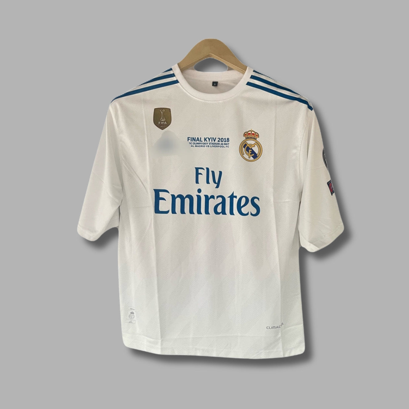 Real madrid 2018 Ronaldo home jersey five sleeve Sublimation -P105 | Jersey Kada