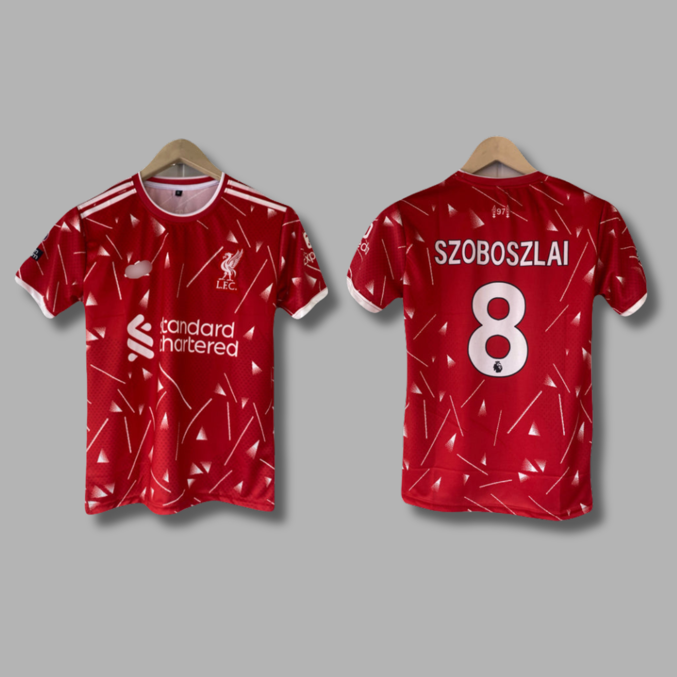 Szoboszlai Liverpool 2026/27 Home Half Sleeve Embroidery- P2198 | Jersey Kada
