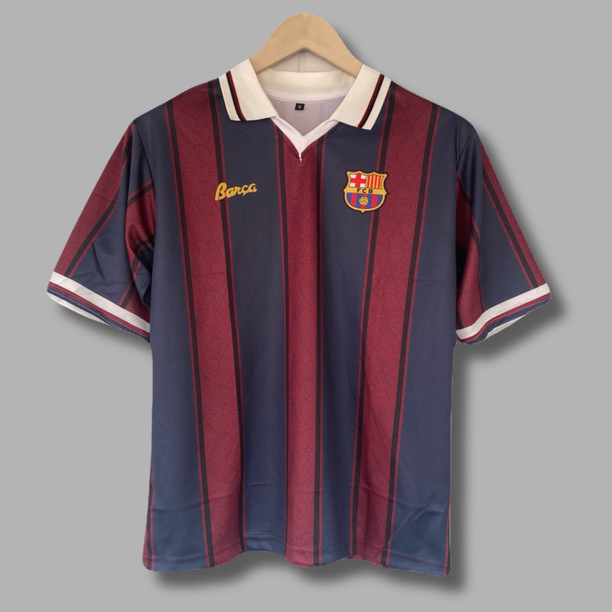 Cruyff Barcelona Five sleeve Collar Sublimation jersey- P2531 | Jersey Kada