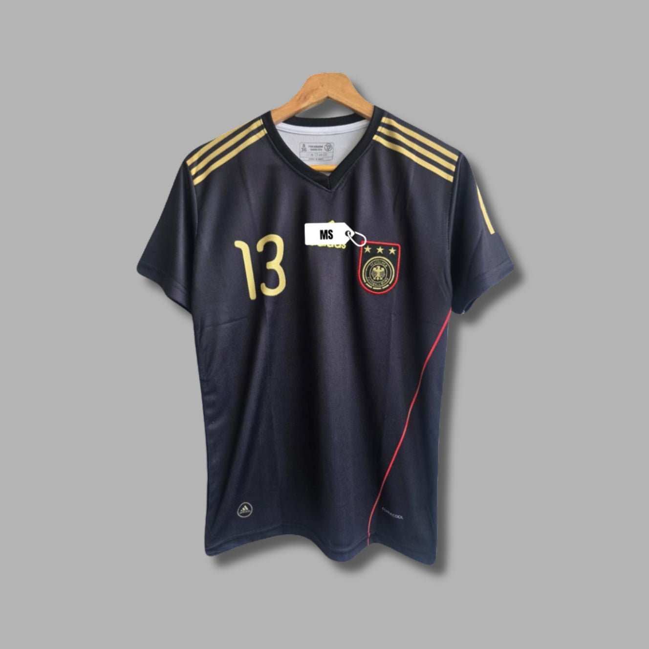 Germany 2010 away jersey muller Half Sleeve Embroidery-P247 | Jersey Kada