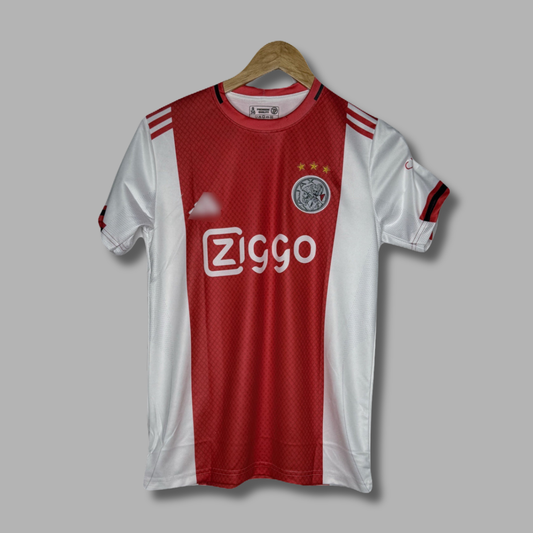 Ajax 2025/26 Home Plain Back Half Sleeve Embroidery - P1020 | Jersey Kada