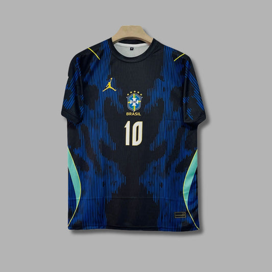 Brazil 2026 WorldCup Away Neymar Half Sleeve Roundneck Sublimation P1583 | Jersey Kada
