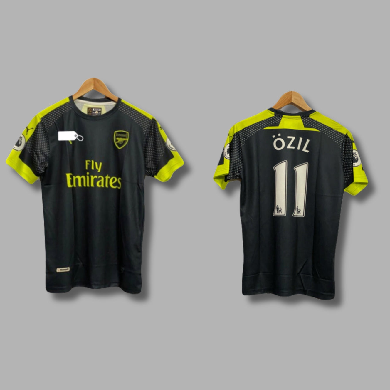 Arsenal 2016/17 Third kit OZIL Half Sleeve Embroidery -P1109 | Jersey Kada