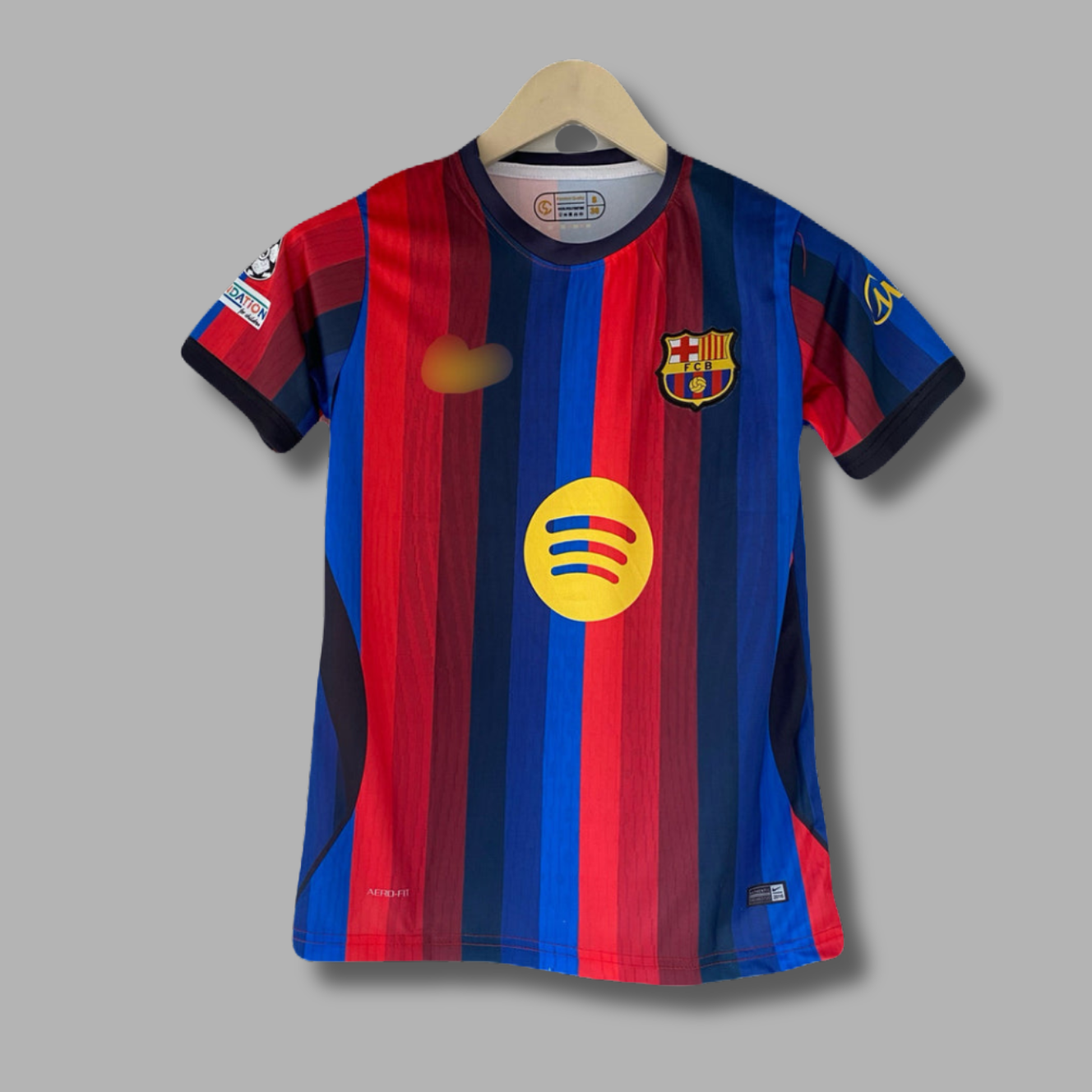 Lamine Yamal Barcelona 2026-27 Home Half Sleeve Embroidery- P2388 | Jersey Kada