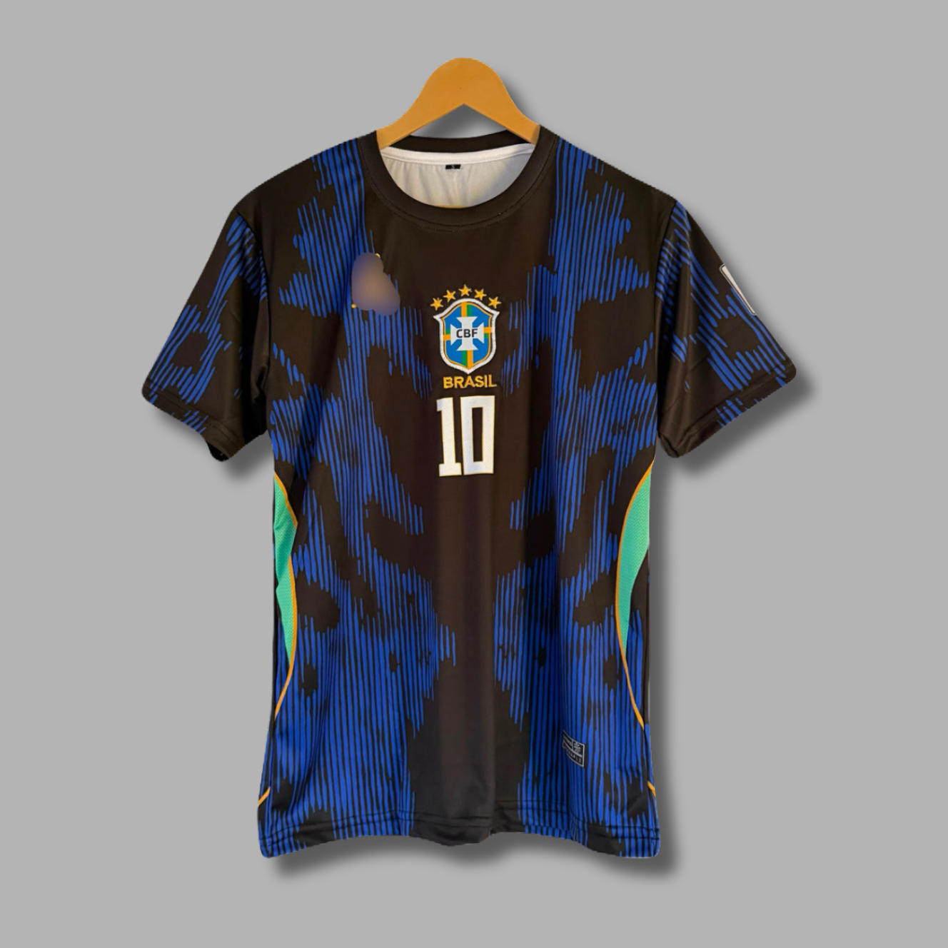 Neymar Brazil 2026 World Cup Away Half Sleeve Embroidery - P2376 | Jersey Kada