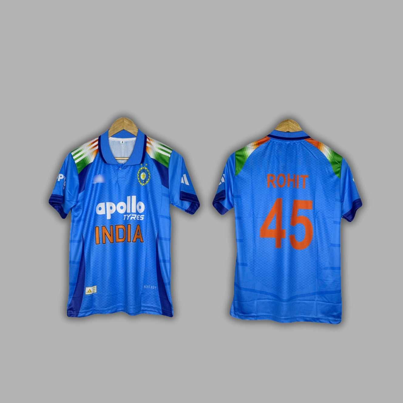 Indian Cricket team 2025-26 Odi Kit Rohit Half Sleeve collar Sublimation -P1009 | Jersey Kada