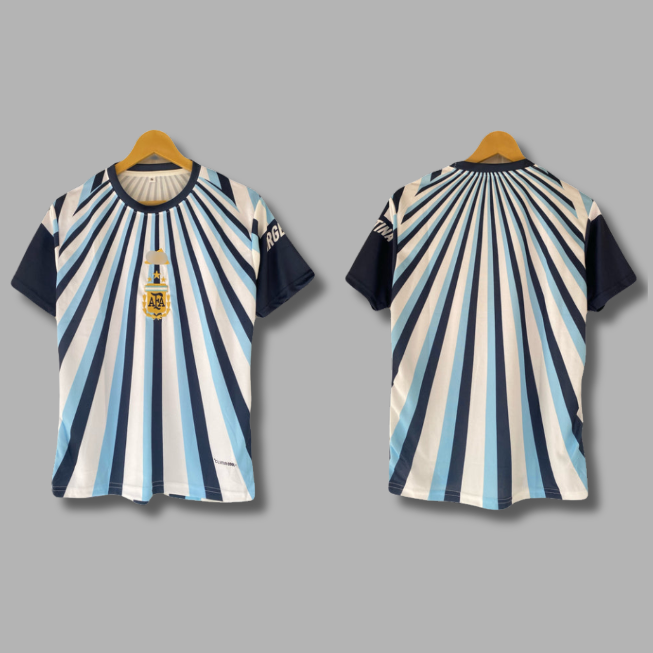 Argentina 2026 World Cup Pre Match Kit  Half Sleeve Embroidery -P2419 | Jersey Kada