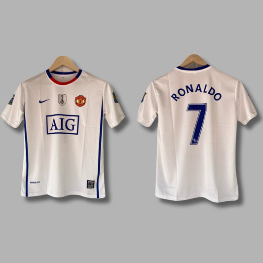 Ronaldo Manchester United 2008/09 Away Half Sleeve Sublimation P367 | Jersey Kada