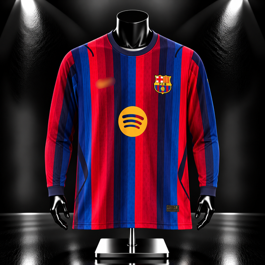 Yamal Barcelona 2026-27 home kit full sleeve Jersey -P2491 | Jersey Kada