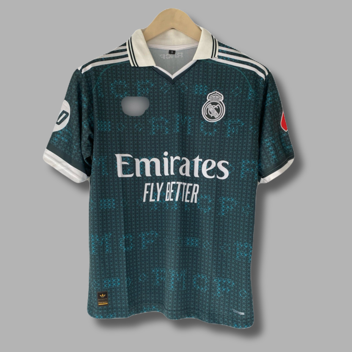 Bellingham Real Madrid Away 2026/27 Five Sleeve collar Embroidery- P2481 | Jersey Kada