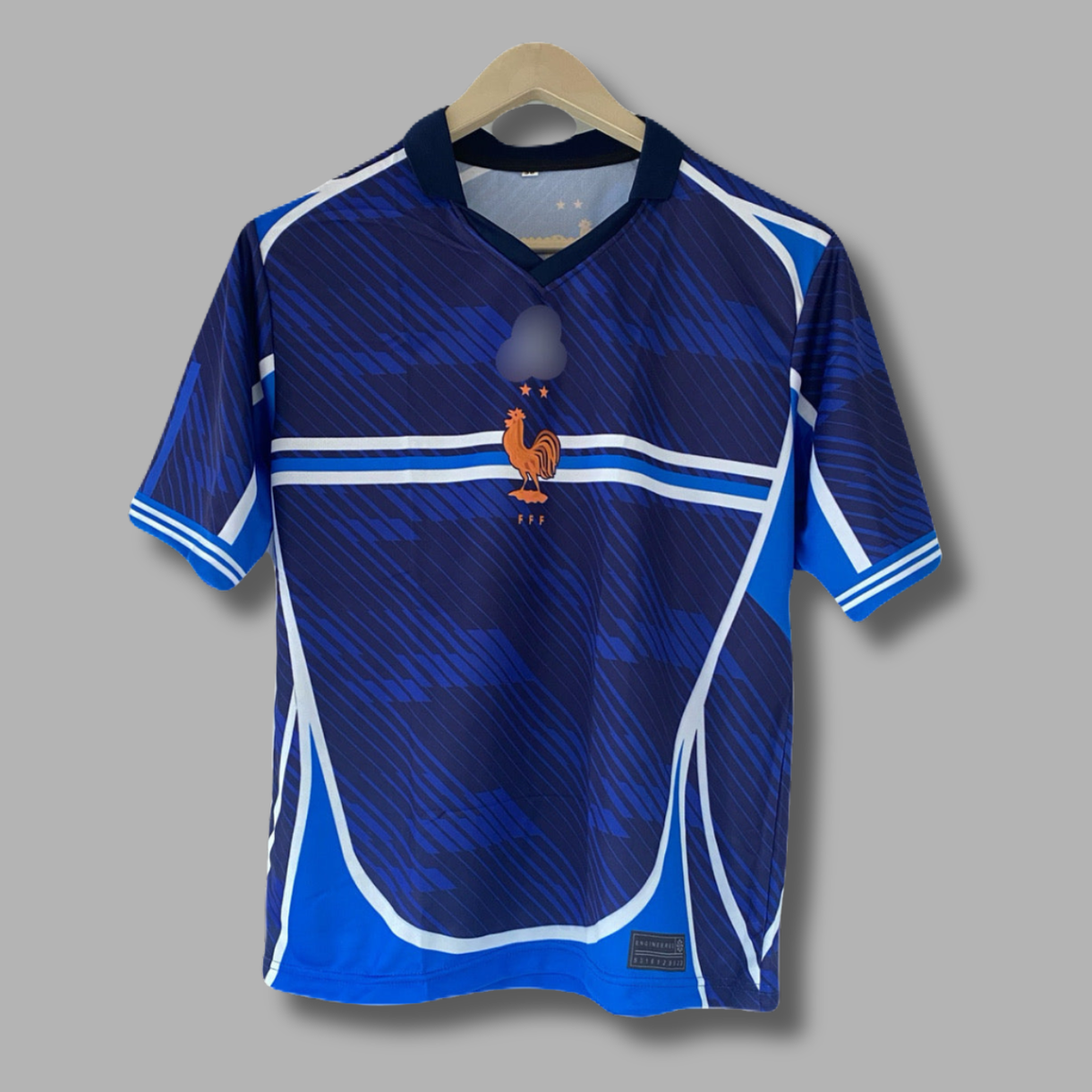 Mbappe France Five sleeve Collar Sublimation jersey- P2205 | Jersey Kada