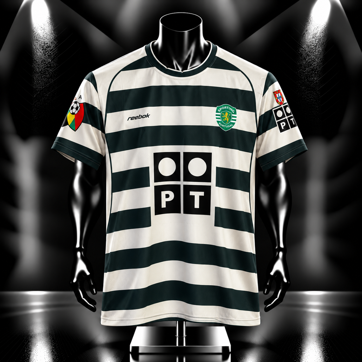 Ronaldo Sporting 2001/03 Half Sleeve Sublimation - P288 | Jersey Kada