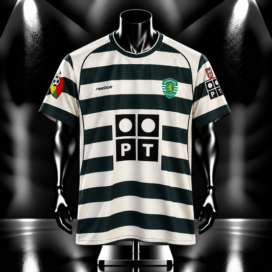 Ronaldo Sporting 2001/03 Half Sleeve Sublimation - P288 | Jersey Kada