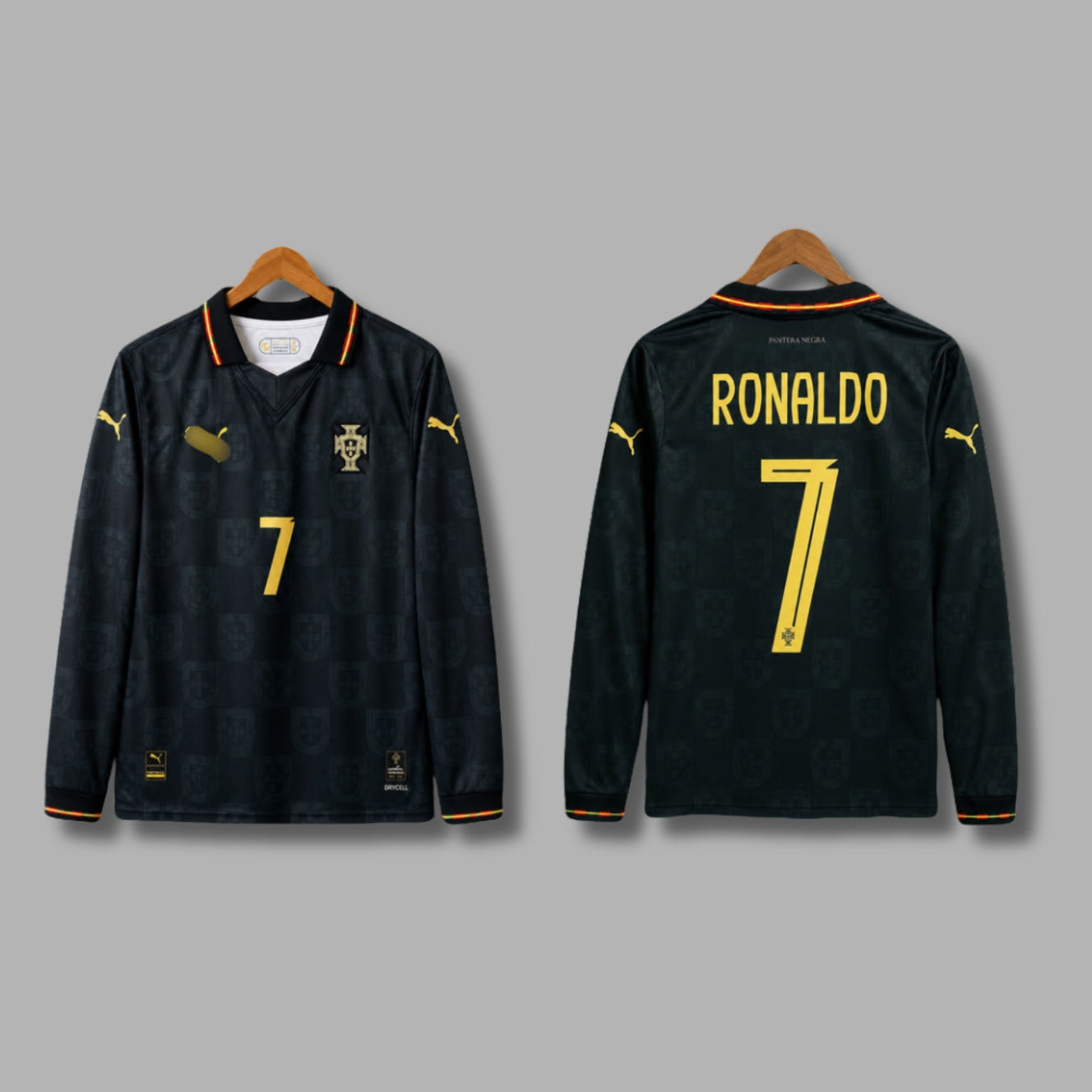 Portugal 2025-26 Special Edition kit Ronaldo Full Sleeve Collar Embroidery | Jersey Kada