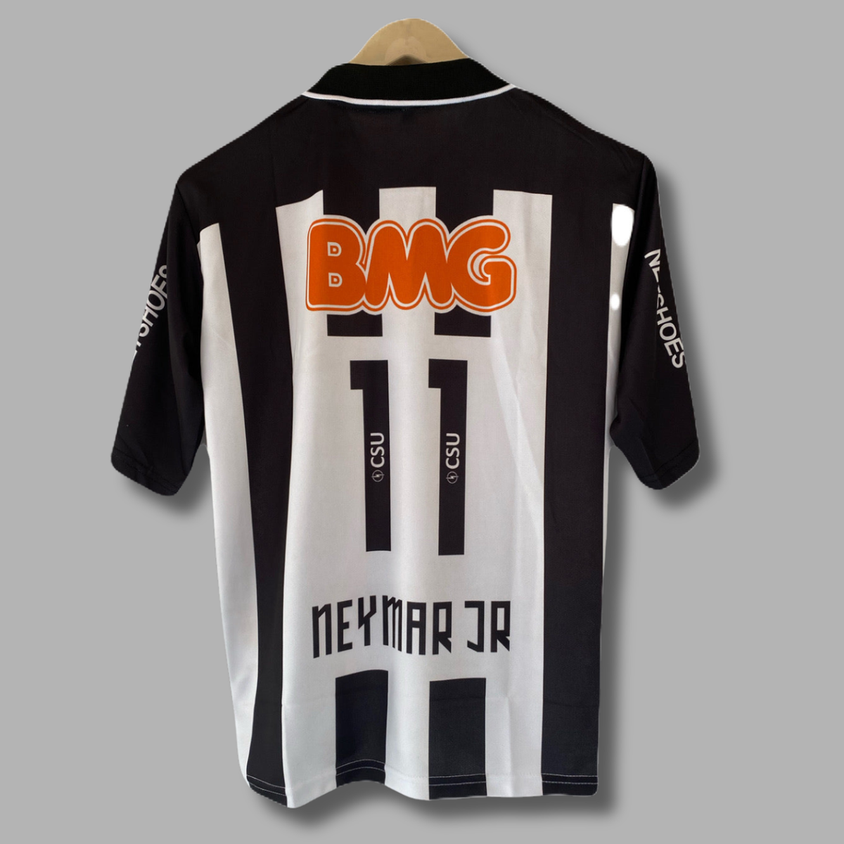 Neymar santos Five sleeve collar embroidery - P2687 | Jersey Kada
