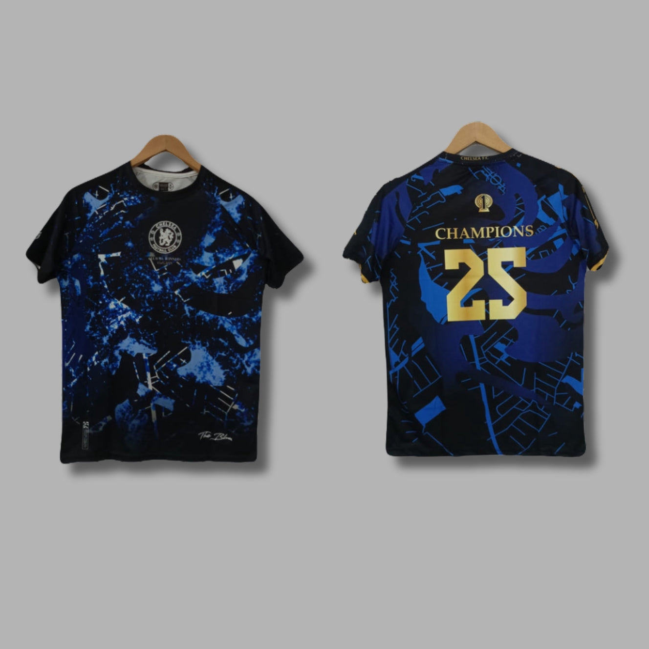 Chelsea Special Champions Edition 2025 Half Sleeve Embroidery | Jersey Kada