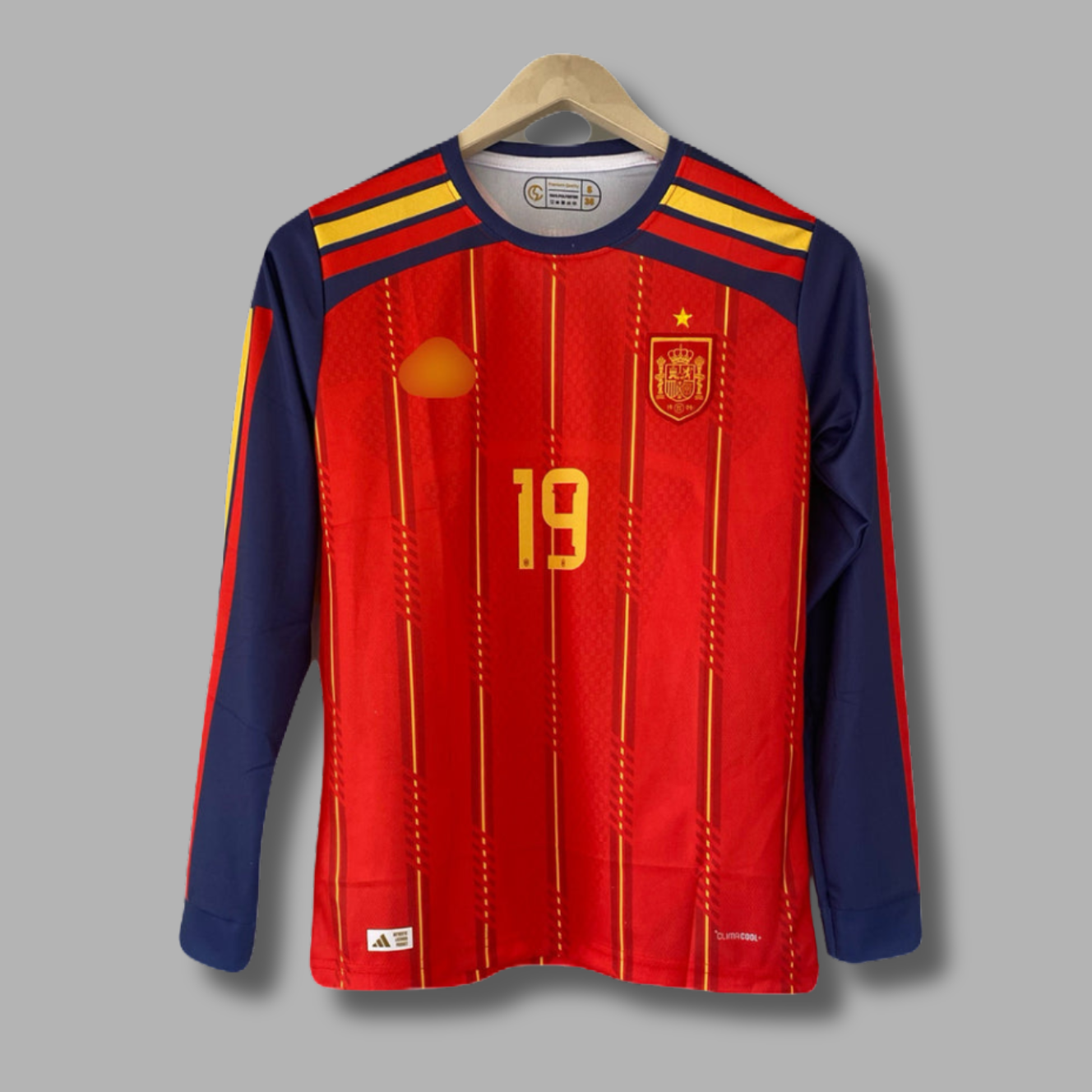 Lamine Yamal Spain Home Full Sleeve Embroidery -P2347 | Jersey Kada