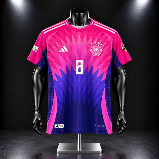 Germany 2024 kroos Away Pink kit Half sleeve - P94 | Jersey Kada