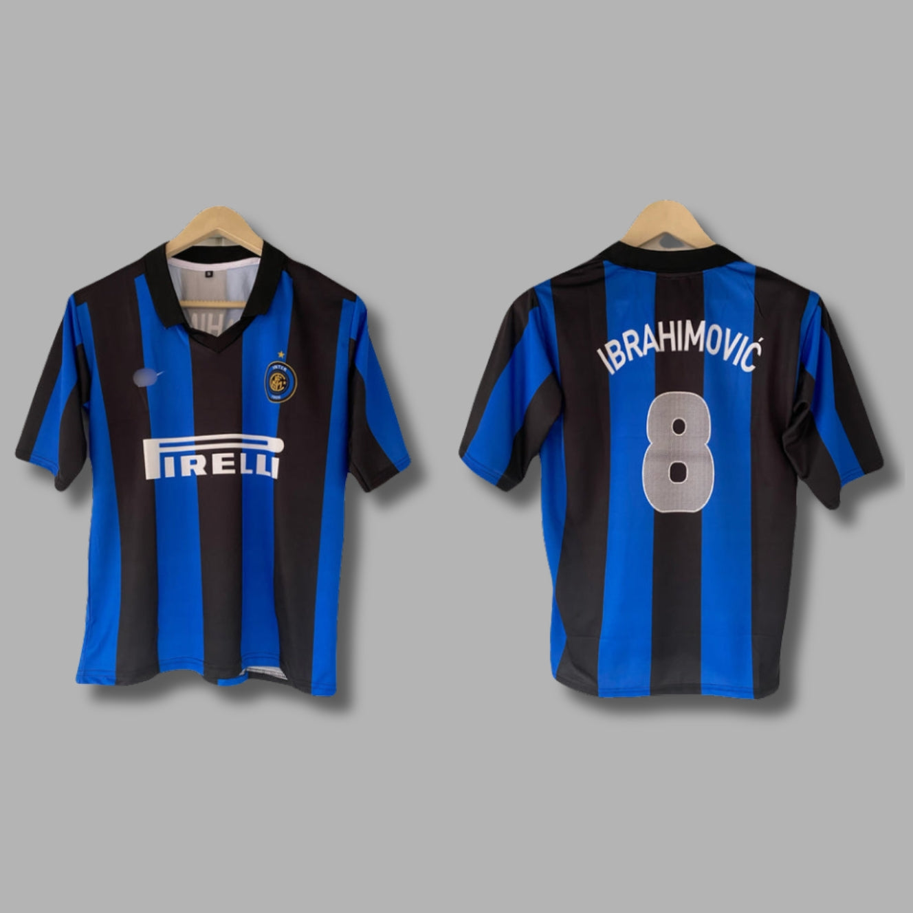 Ibrahimovic Inter Milan Five Sleeve Collar Sublimation - P2272 | Jersey Kada