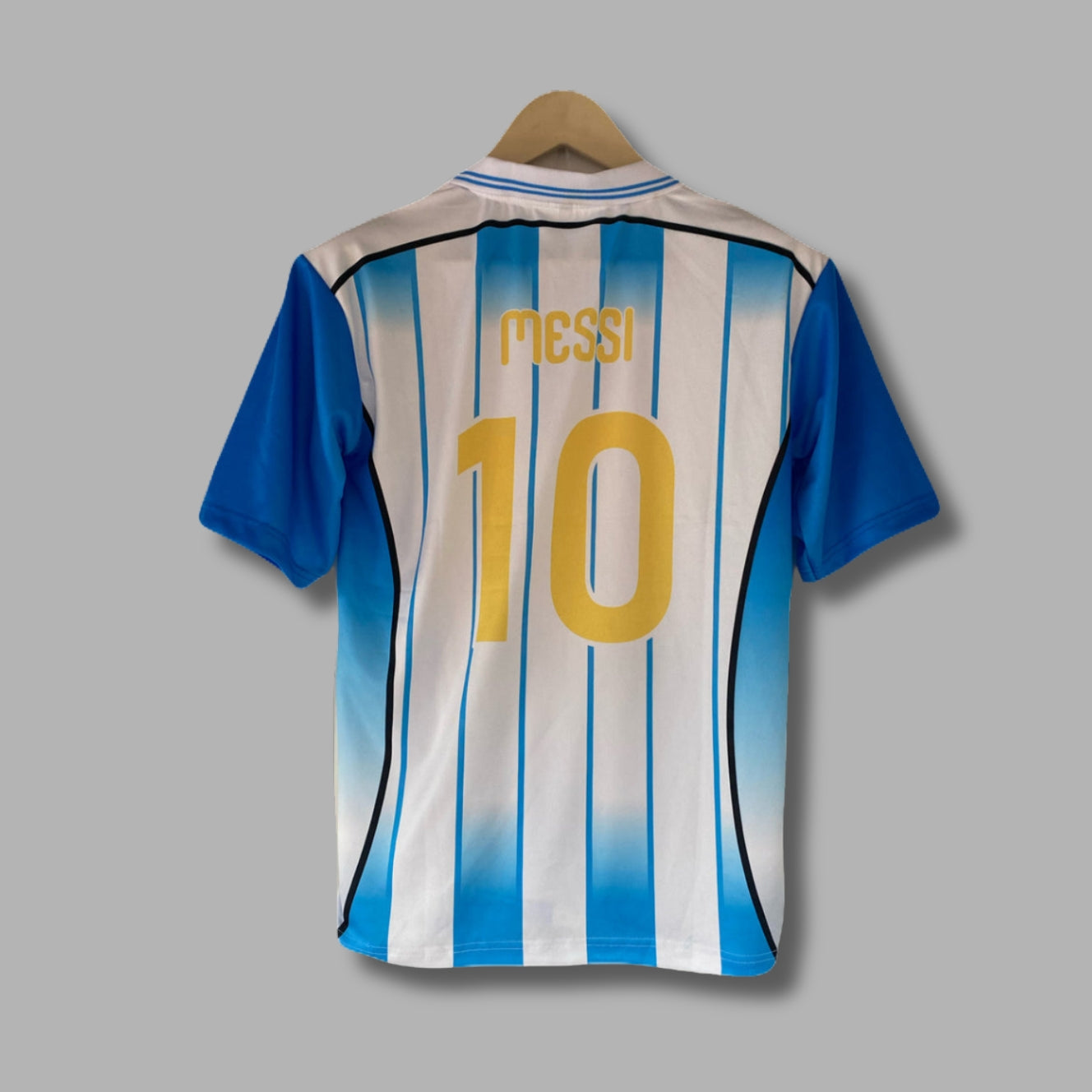 Argentina Special Edition Messi Five Sleeve Collar Sublimation- P2104 | Jersey Kada