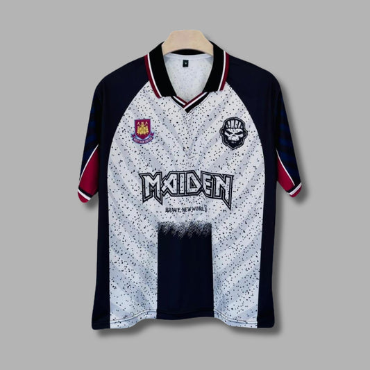 WestHam 'iron maiden' edition Collar Five Sleeve Collar Sublimation | Jersey Kada
