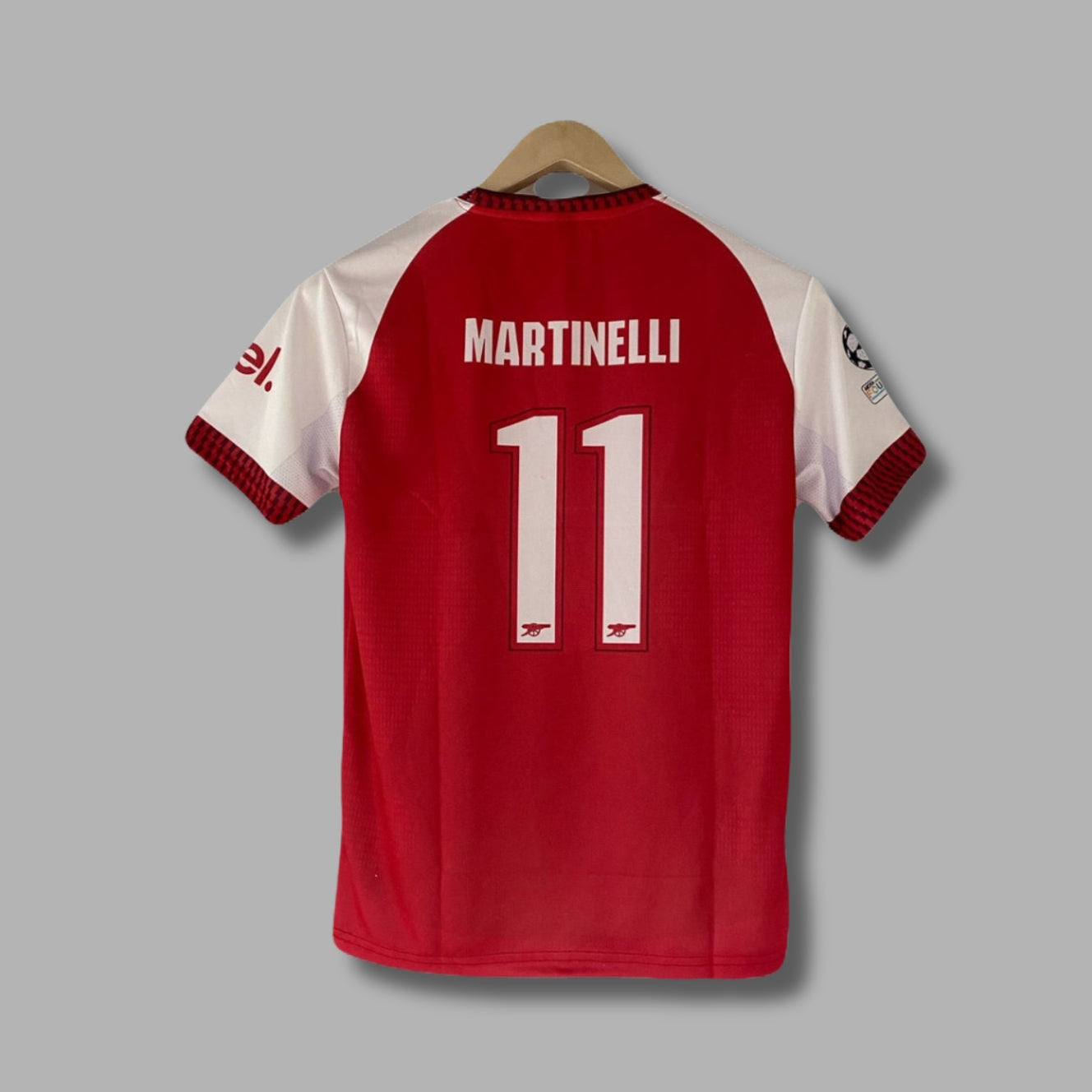 Arsenal Season kit Martinelli Half Sleeve Embroidery | Jersey Kada