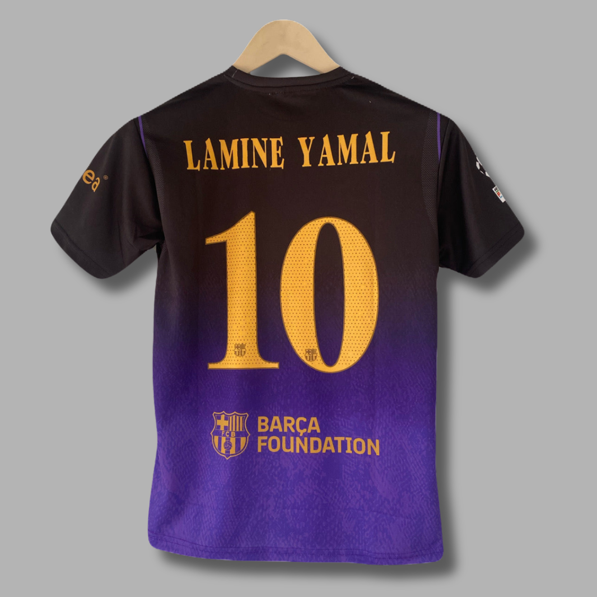 Lamine Yamal Barcelona 2026-27 Away embroidery half sleeve jersey - P2650 | Jersey Kada