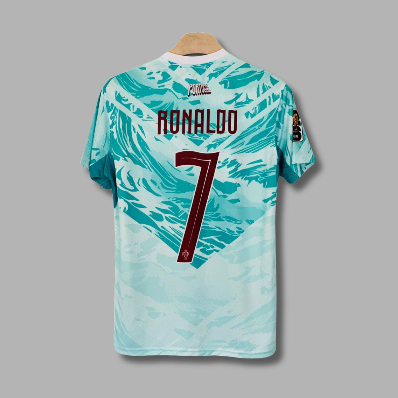 Portugal 2026 WorldCup Away Ronaldo Half Sleeve Sublimation | Jersey Kada