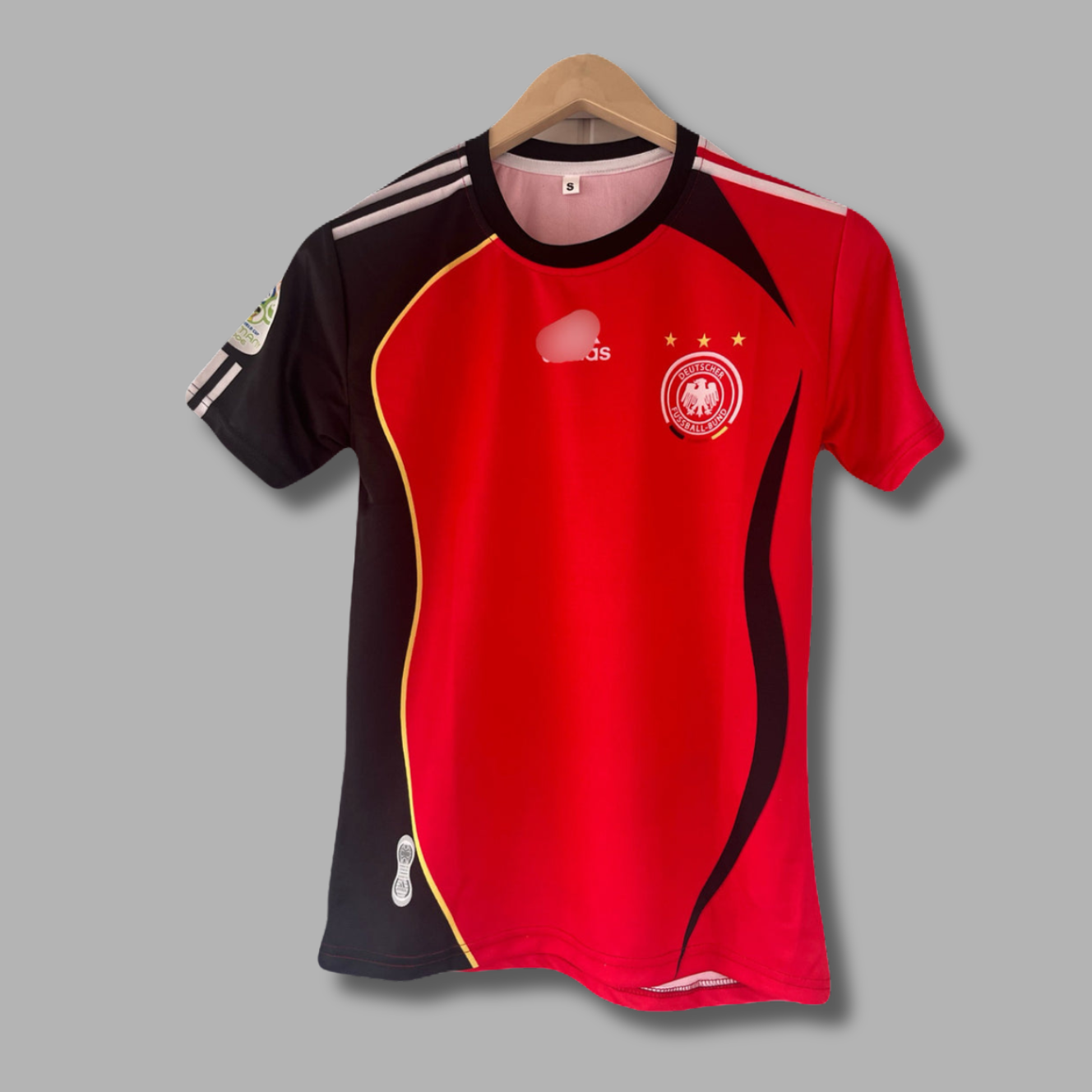 Ballack Germany 2006 Away Half Sleeve Sublimation - P2279 | Jersey Kada