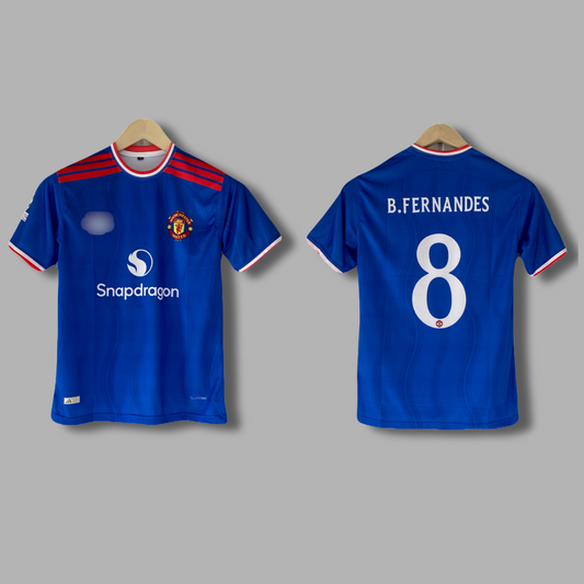 Bruno Fernandes Manchester  United 2026-27 Away Jersey Half Sleeve Sublimation -  P2442 | Jersey Kada