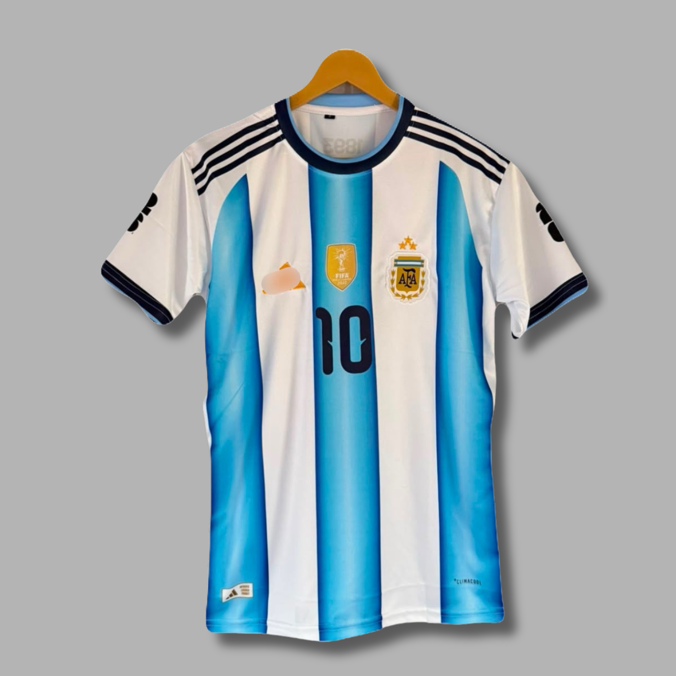 Messi Argentina 2026 World Cup Home Half Sleeve Embroidery - P2375 | Jersey Kada