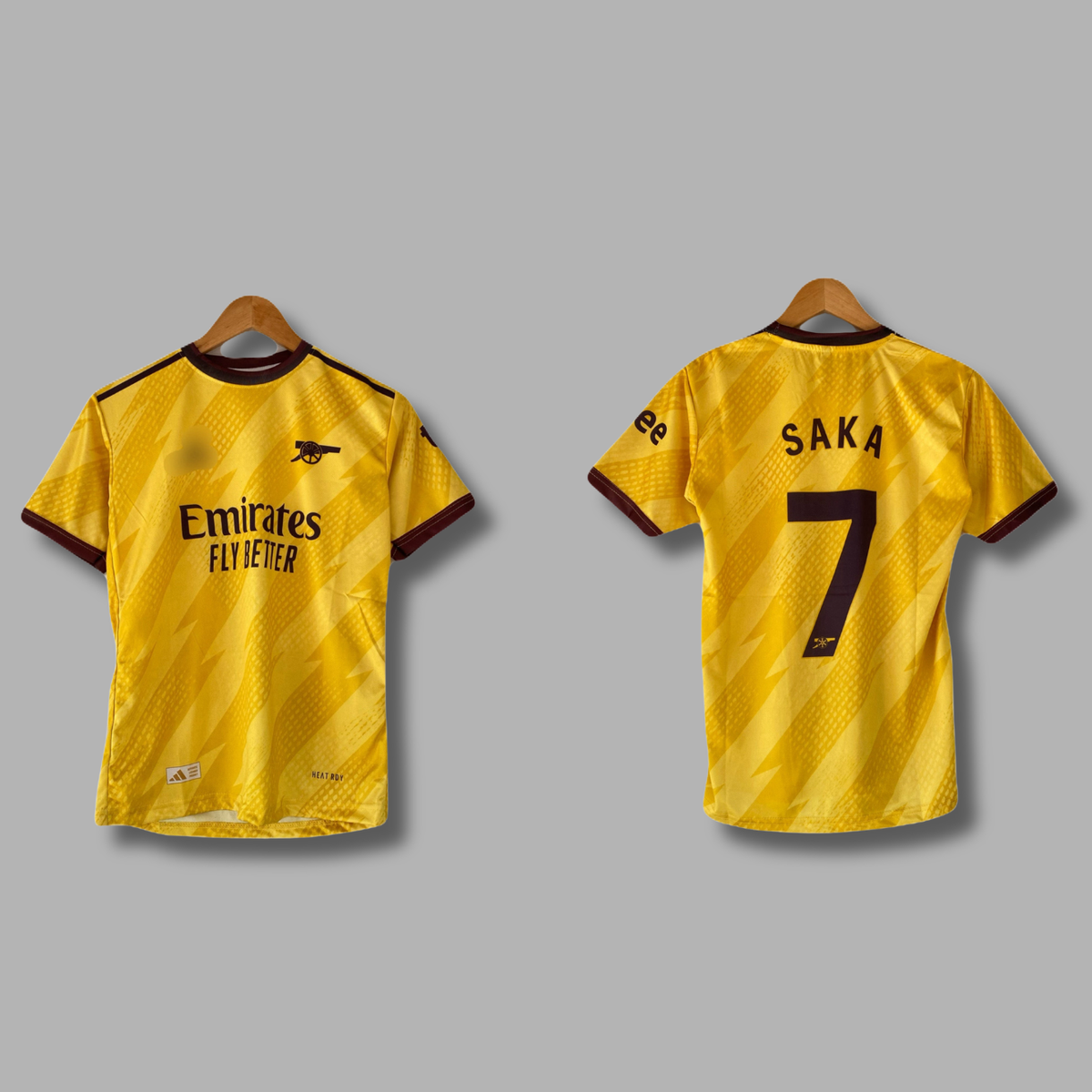 Saka Arsenal 2026-27 Third Jersey Half Sleeve Sublimation | Jersey Kada