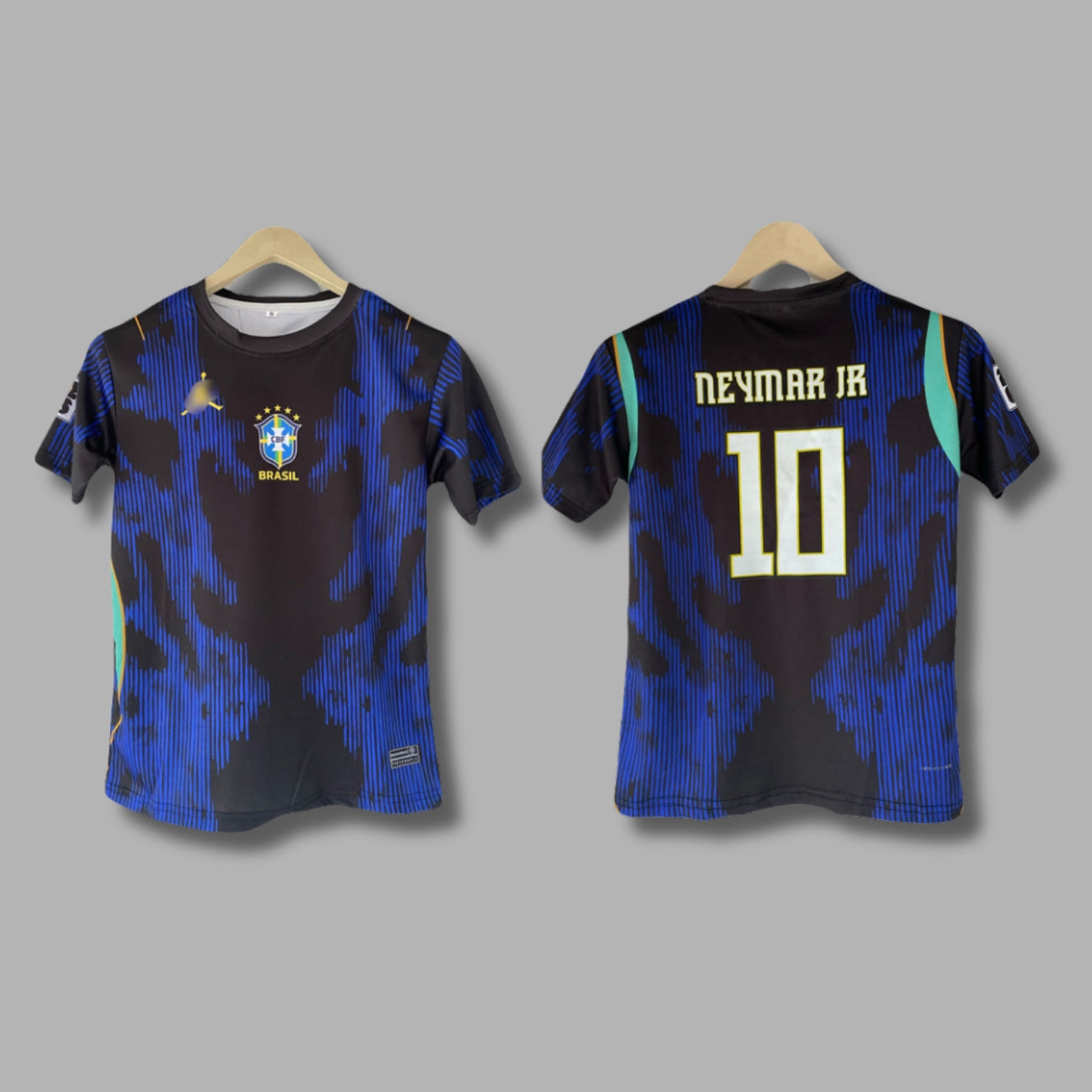 Brazil 2026 WorldCup Neymar JR Away Half Sleeve Sublimation-P2068 | Jersey Kada