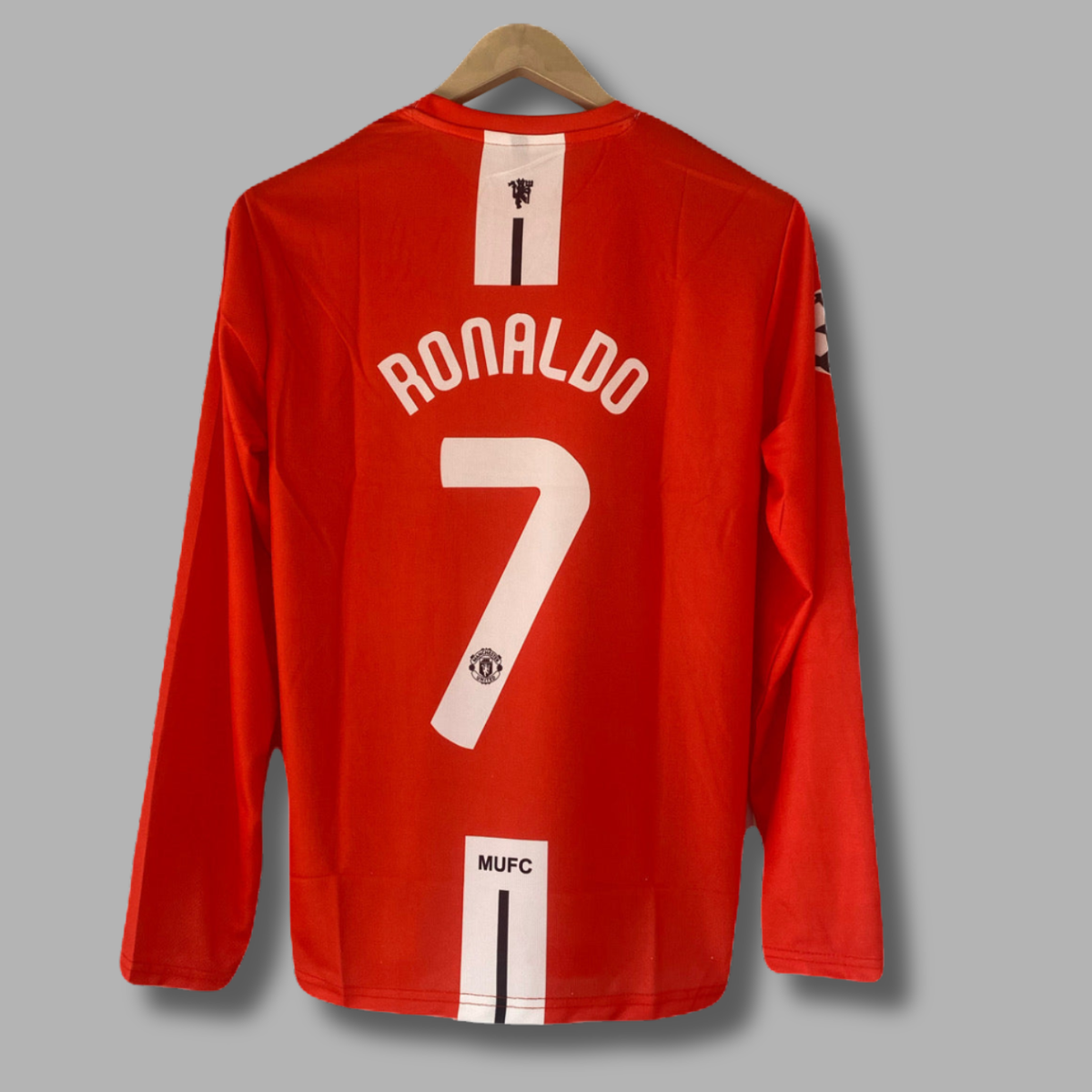 Ronaldo manchester united 2008 full sleeve embroidery - P2573 | Jersey Kada